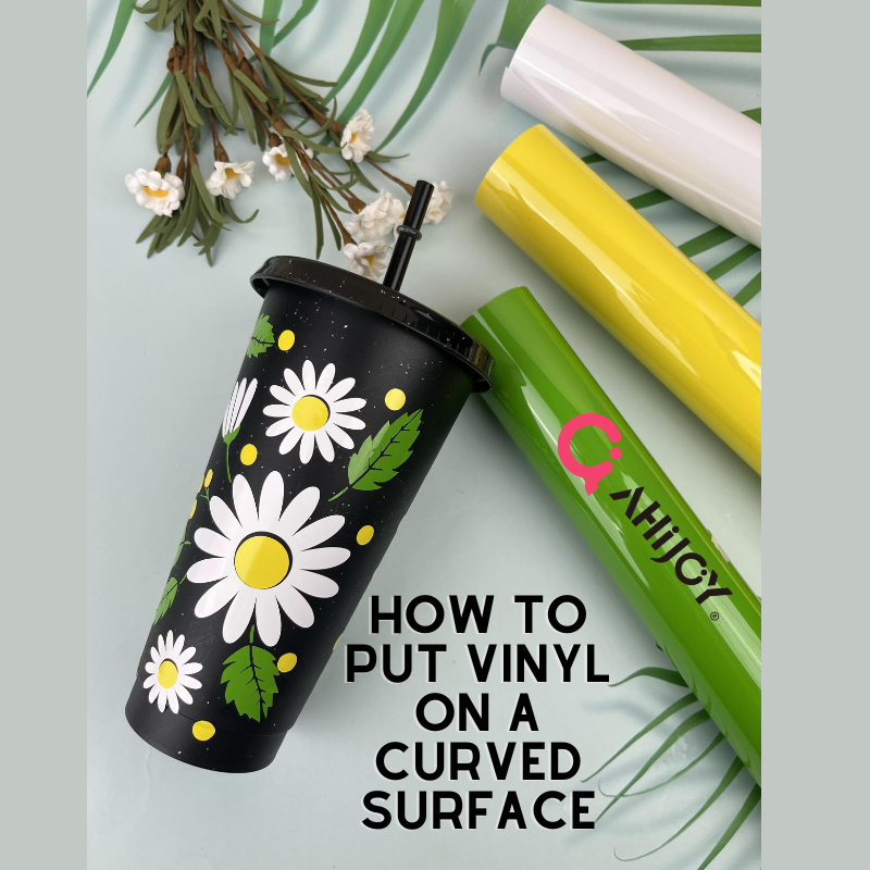 How To Put Vinyl On A Curved Surface